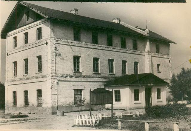 Steam mill in Kupel, photo of 1912. Паровая мельница в Купеле, фото 1912 года.